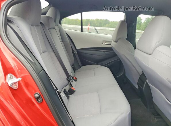 5YFS4MCE7MP076130 2021 TOYOTA COROLLA Red Widok tylnych siedzeń