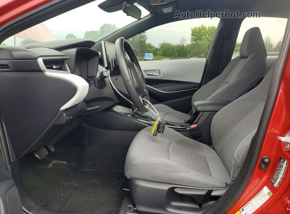 5YFS4MCE7MP076130 2021 TOYOTA COROLLA Red Widok wnętrza z przodu