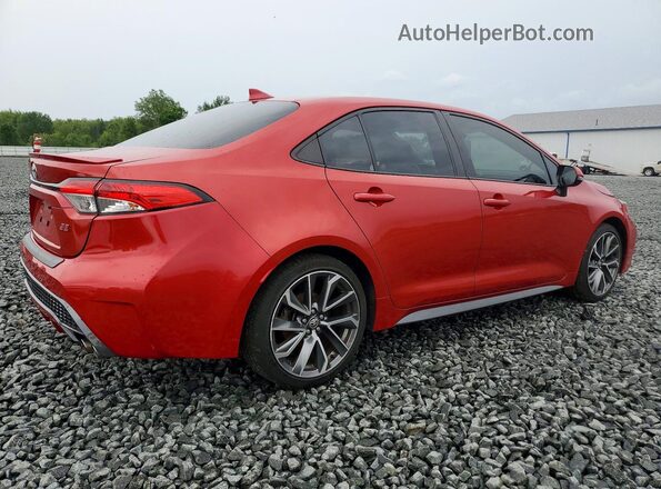 5YFS4MCE7MP076130 2021 TOYOTA COROLLA Red Tył prawy
