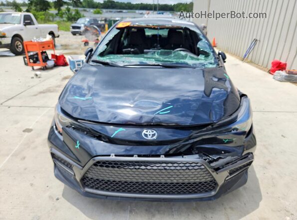 5YFS4MCE7NP139065 2022 TOYOTA COROLLA Black Widok z przodu
