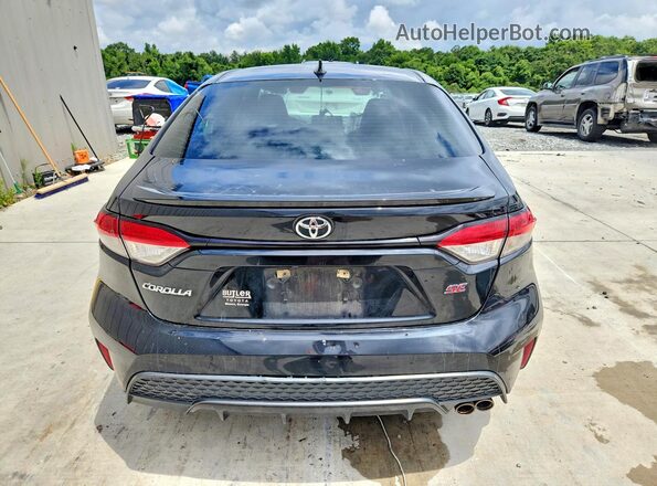 5YFS4MCE7NP139065 2022 TOYOTA COROLLA Black Widok z tyłu