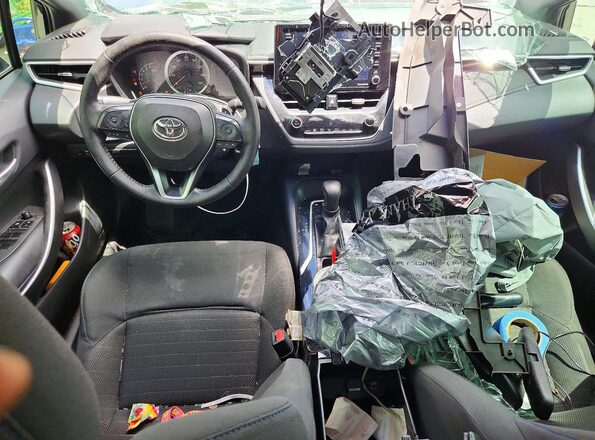 5YFS4MCE7NP139065 2022 TOYOTA COROLLA Black Widok deski rozdzielczej