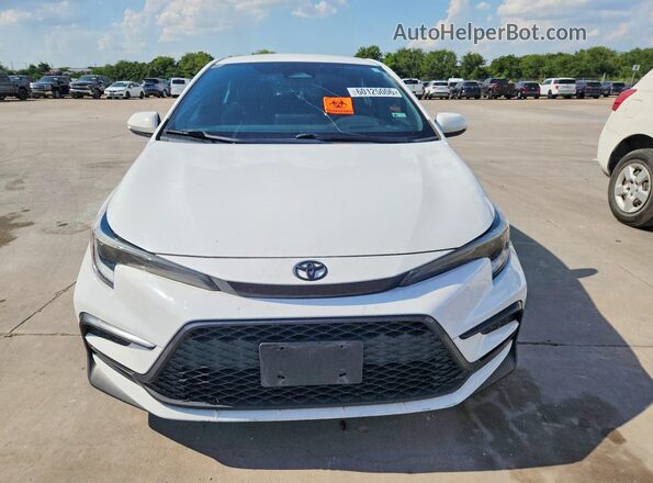 5YFS4MCE7PP148187 2023 TOYOTA COROLLA White Դիմացի տեսք