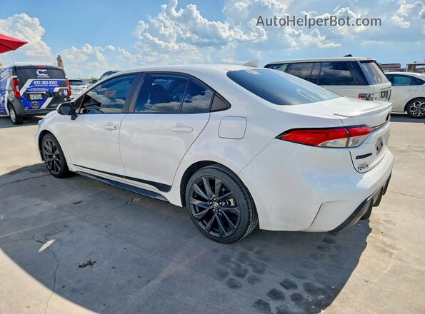 5YFS4MCE7PP148187 2023 TOYOTA COROLLA White Հետևի ձախ