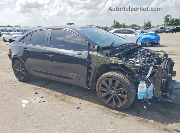 5YFS4MCE7PP152594 2023 TOYOTA COROLLA Black Przód prawy