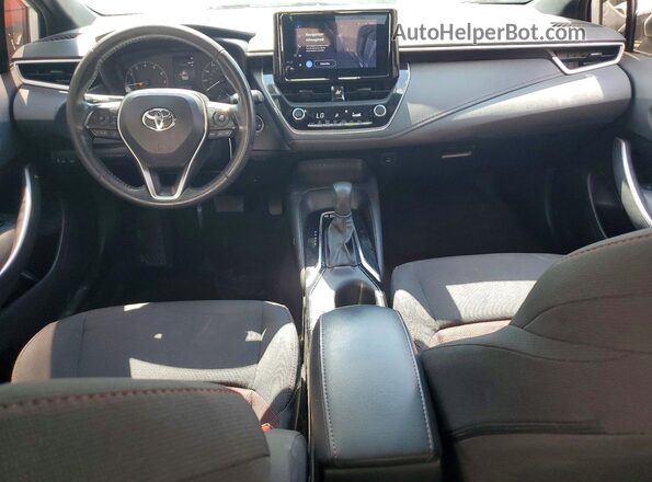 5YFS4MCE7PP153972 2023 TOYOTA COROLLA White Вид панелі приладів