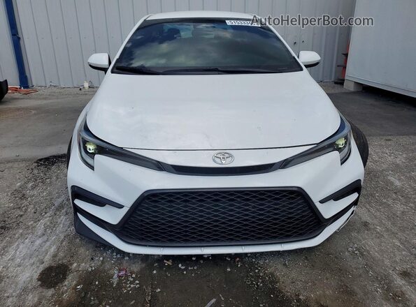 5YFS4MCE7PP153972 2023 TOYOTA COROLLA White Вид спереду