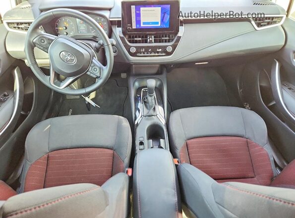 5YFS4MCE7RP214269 2024 TOYOTA COROLLA White Вид панелі приладів