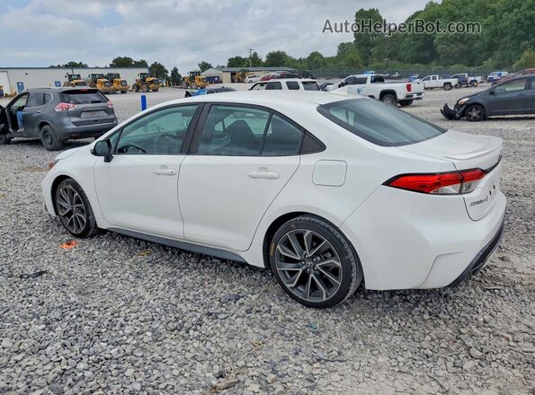 5YFS4MCE8MP063452 2021 TOYOTA COROLLA Белый Задняя левая четверть