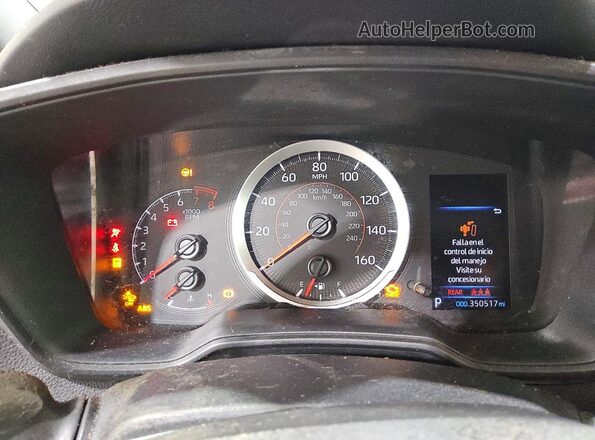 5YFS4MCE8MP084706 2021 TOYOTA COROLLA Silver Vista del cuadro de instrumentos
