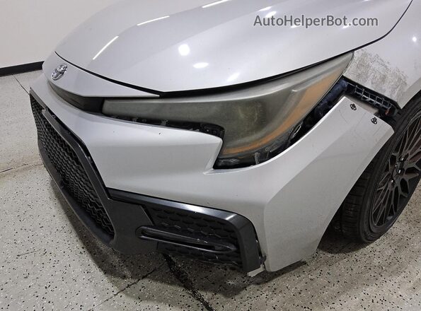 5YFS4MCE8MP084706 2021 TOYOTA COROLLA Silver Vista interior de 360 grados