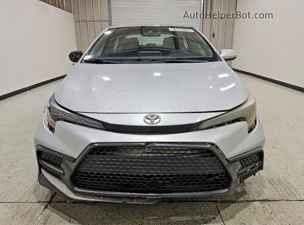5YFS4MCE8MP084706 2021 TOYOTA COROLLA Silver Vista frontal