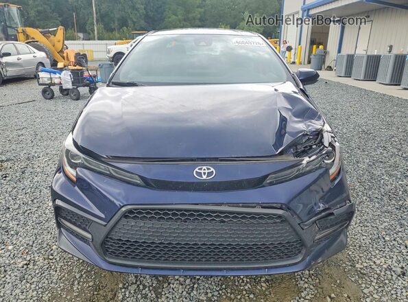 5YFS4MCE8MP087914 2021 TOYOTA COROLLA Синий Вид спереди