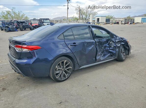 5YFS4MCE8NP128754 2022 TOYOTA COROLLA Синий Задняя правая четверть