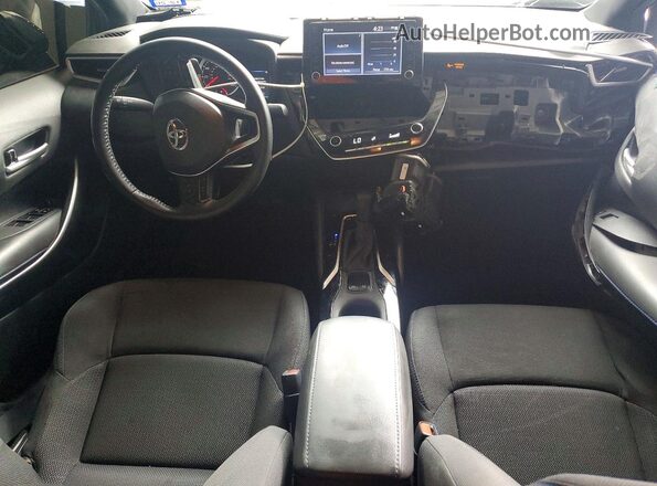 5YFS4MCE8NP128754 2022 TOYOTA COROLLA Синий Вид панели приборов