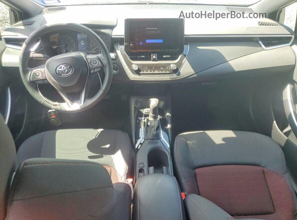 5YFS4MCE8RP199667 2024 TOYOTA COROLLA Black წინა პანელის ხედი