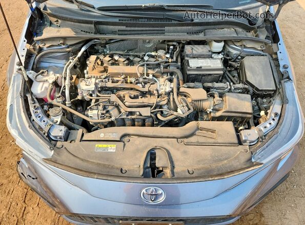 5YFS4MCE8RP216807 2024 TOYOTA COROLLA Blue Rear interior view