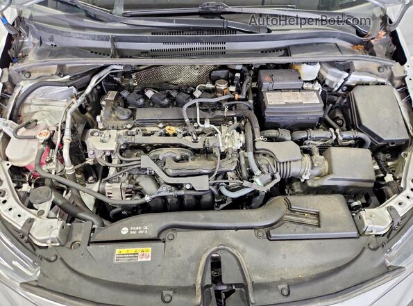5YFS4MCE8SP227313 2025 TOYOTA COROLLA Silver Rear interior view