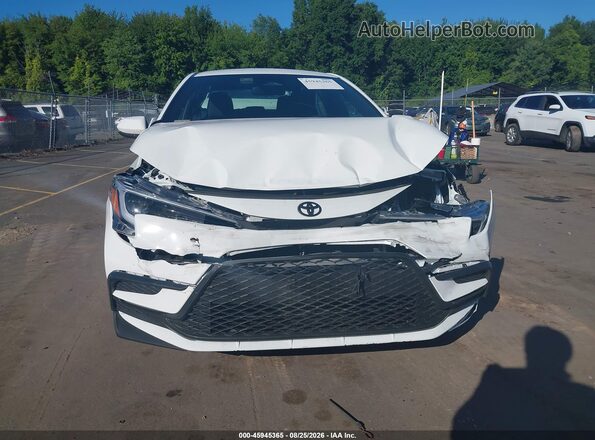 5YFS4MCE8SP239056 2025 TOYOTA COROLLA White Instrument cluster view