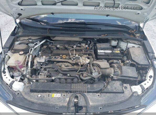 5YFS4MCE9MP059233 2021 TOYOTA COROLLA White უკანა ხედი