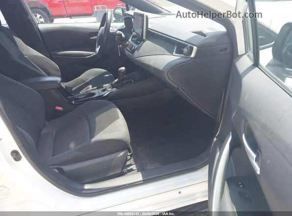 5YFS4MCE9MP059233 2021 TOYOTA COROLLA White წინა სალონის ხედი