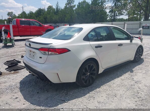 5YFS4MCE9MP059233 2021 TOYOTA COROLLA White უკანა მარჯვენა