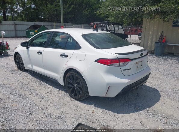 5YFS4MCE9MP059233 2021 TOYOTA COROLLA White უკანა მარცხენა