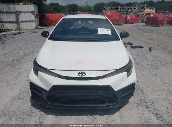 5YFS4MCE9MP059233 2021 TOYOTA COROLLA White ხელსაწყოთა პანელის ხედი