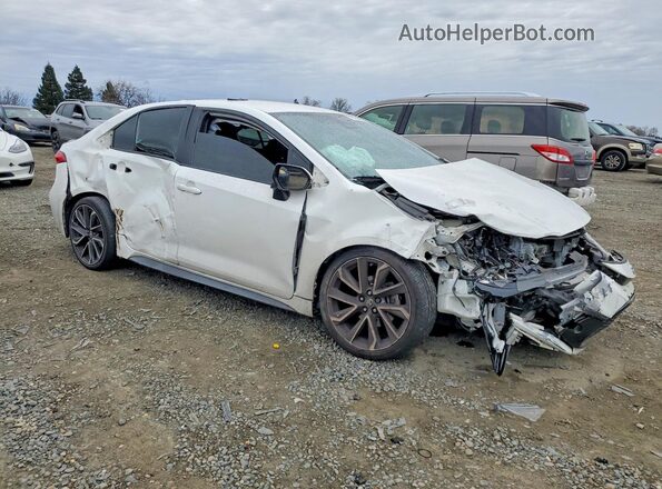 5YFS4MCE9MP061516 2021 TOYOTA COROLLA White Vista del cuadro de instrumentos