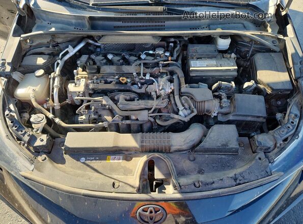 5YFS4MCE9MP064481 2021 TOYOTA COROLLA Черный Вид задней части салона