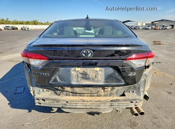 5YFS4MCE9MP064481 2021 TOYOTA COROLLA Черный Вид сзади