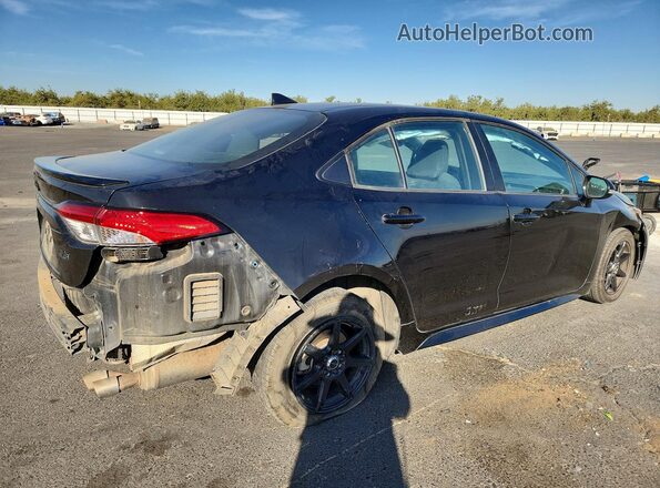 5YFS4MCE9MP064481 2021 TOYOTA COROLLA Черный Задняя правая четверть
