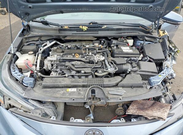 5YFS4MCE9MP065372 2021 TOYOTA COROLLA Синий Вид задней части салона