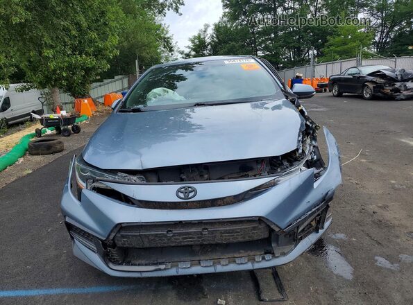 5YFS4MCE9MP065372 2021 TOYOTA COROLLA Синий Вид спереди