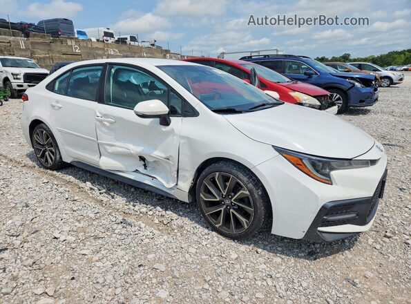 5YFS4MCE9MP079840 2021 TOYOTA COROLLA White Front right
