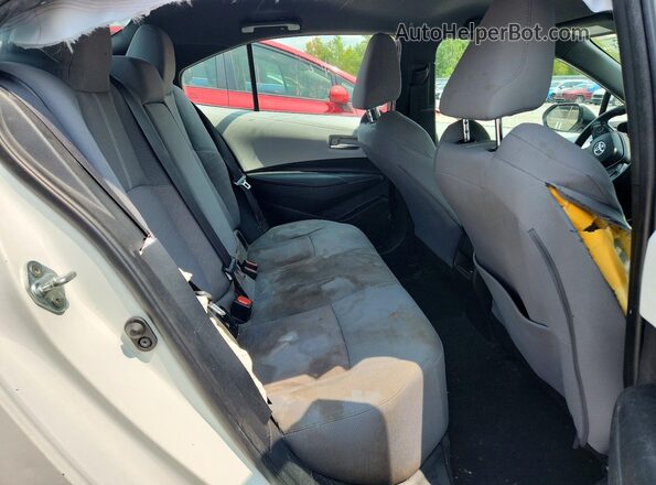 5YFS4MCE9MP079840 2021 TOYOTA COROLLA White Rear seats view