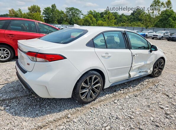 5YFS4MCE9MP079840 2021 TOYOTA COROLLA White Rear right