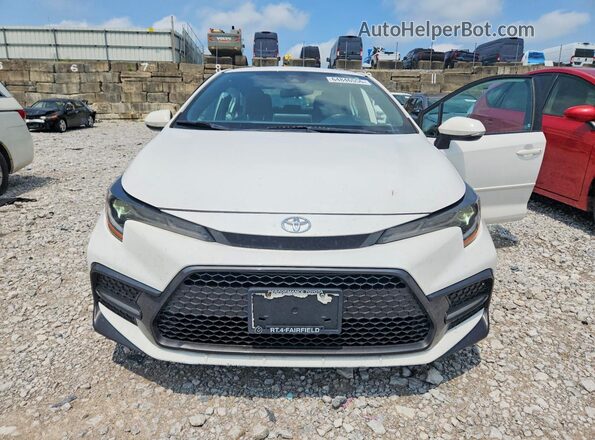 5YFS4MCE9MP079840 2021 TOYOTA COROLLA White Front view