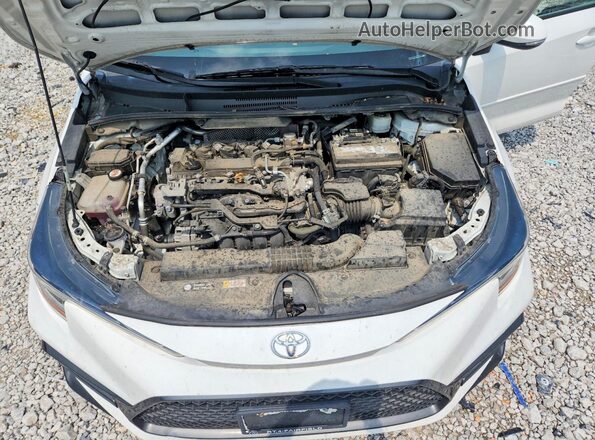 5YFS4MCE9MP079840 2021 TOYOTA COROLLA White Rear interior view