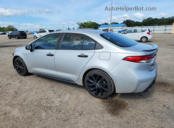 5YFS4MCE9NP122171 2022 TOYOTA COROLLA Silver Trasero izquierdo