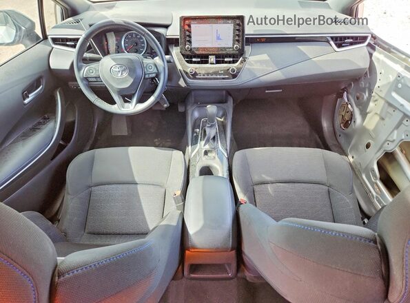 5YFS4MCE9NP122171 2022 TOYOTA COROLLA Silver Vista del salpicadero