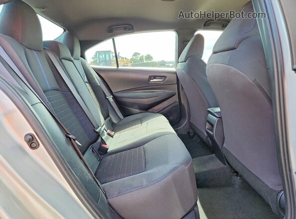 5YFS4MCE9NP122171 2022 TOYOTA COROLLA Silver Vista de los asientos traseros