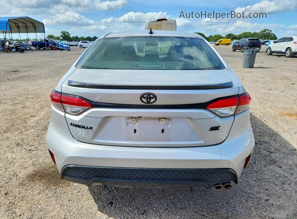 5YFS4MCE9NP122171 2022 TOYOTA COROLLA Silver Vista trasera