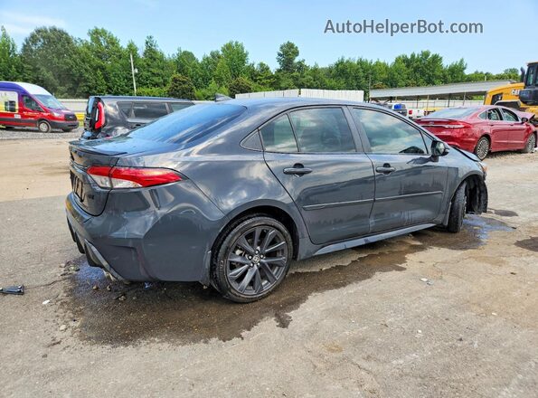 5YFS4MCE9PP159952 2023 TOYOTA COROLLA Серый Задняя правая четверть
