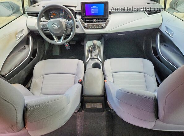 5YFS4MCE9PP159952 2023 TOYOTA COROLLA Серый Вид панели приборов