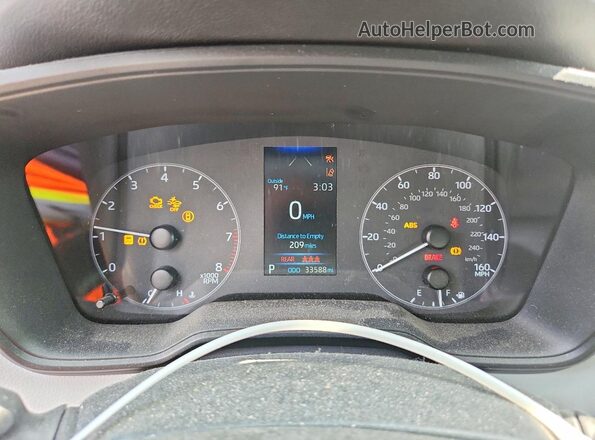 5YFS4MCE9PP159952 2023 TOYOTA COROLLA Серый Вид щитка приборов