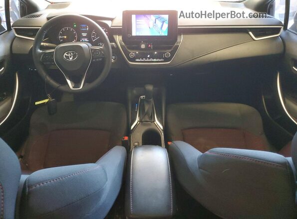 5YFS4MCE9PP160230 2023 TOYOTA COROLLA Синий Вид панели приборов