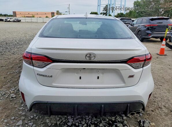 5YFS4MCE9SP233430 2025 TOYOTA COROLLA White Rear view