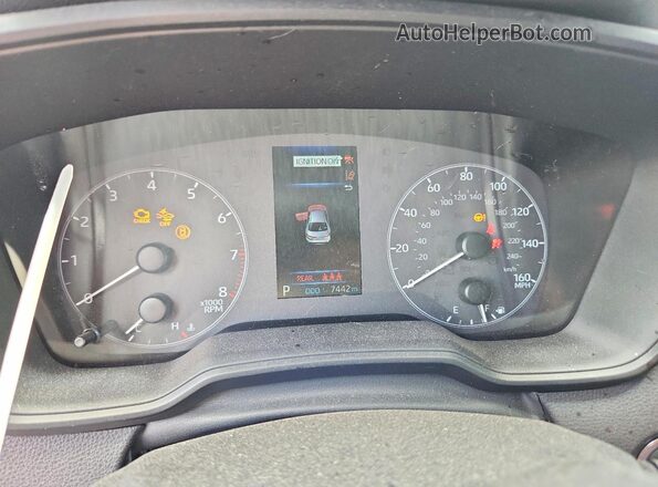 5YFS4MCE9SP236585 2025 TOYOTA COROLLA Синий Вид щитка приборов