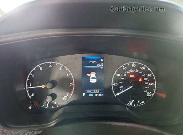 5YFS4MCE9SP236943 2025 TOYOTA COROLLA Белый Вид щитка приборов